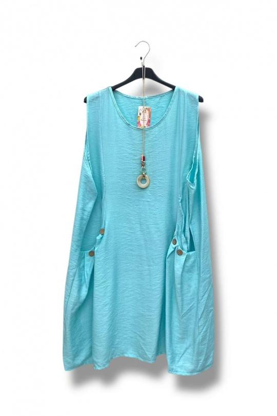 Dresses & Jumpsuits Women Turquoise E&F (C&CE Fashion) EF25192 Efashion Paris