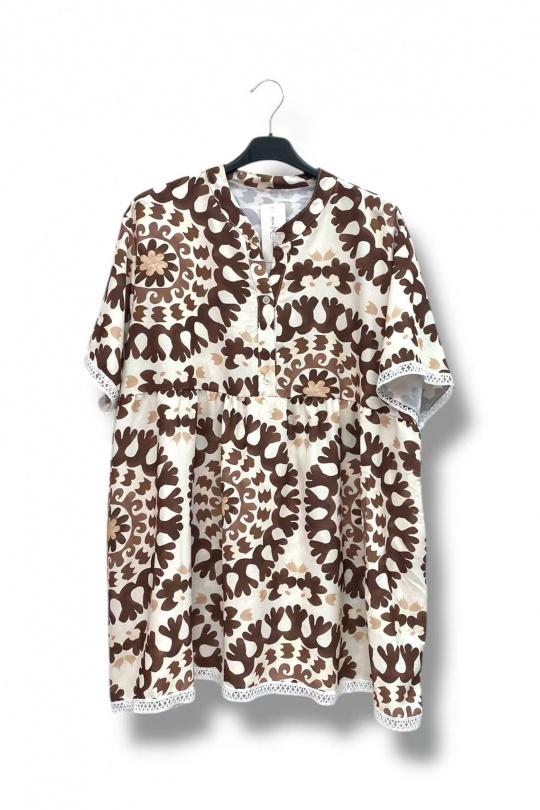 Tuniche Donna Print1 E&F (C&CE Fashion) EF12053 Efashion Paris