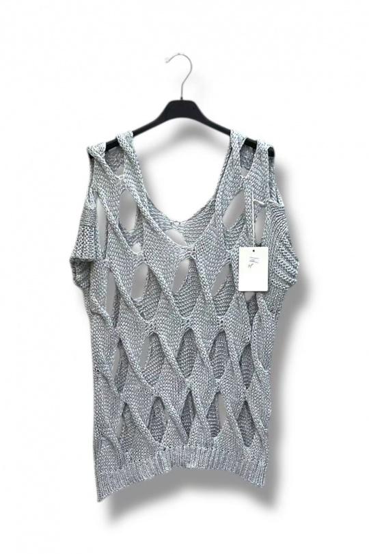 Tops Women Silver E&F (C&CE Fashion) EF6207 Efashion Paris