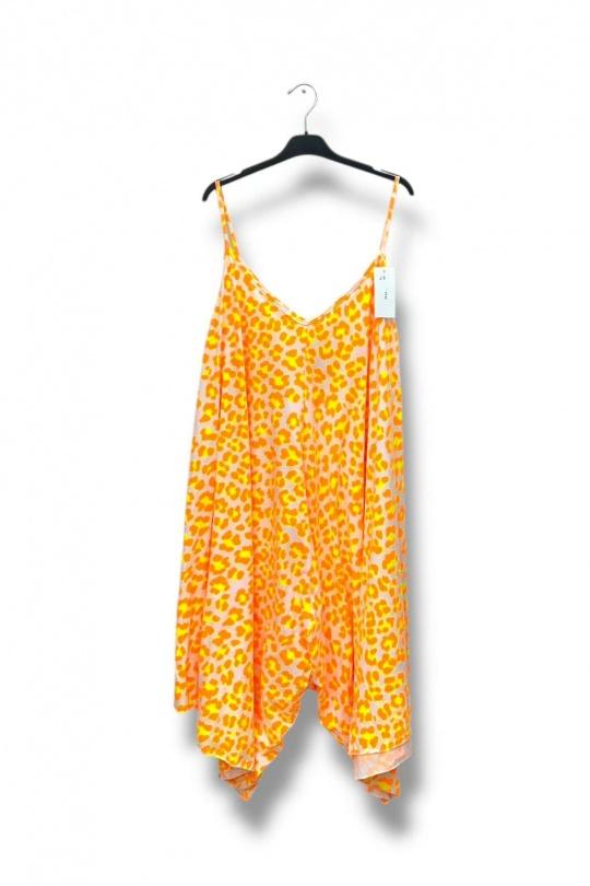 Vestidos y Monos Mujer Neon Orange E&F (C&CE Fashion) EF2648 Efashion Paris