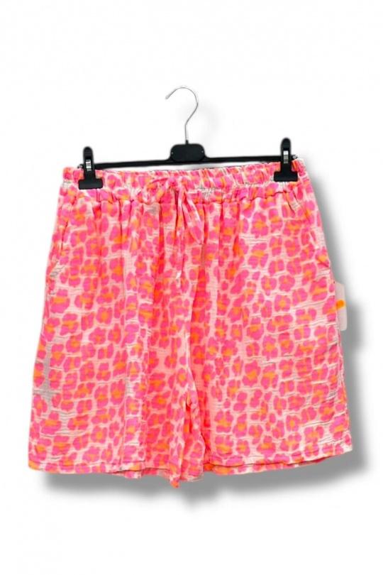 Shorts Mujer Neon pink E&F (C&CE Fashion) EF83543.2 Efashion Paris
