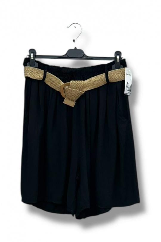 Shorts Mujer Black E&F (C&CE Fashion) EF24602 Efashion Paris