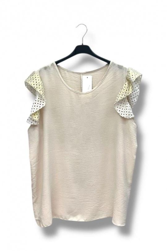 Tops Femme Beige E&F (C&CE Fashion) EF25252 Efashion Paris