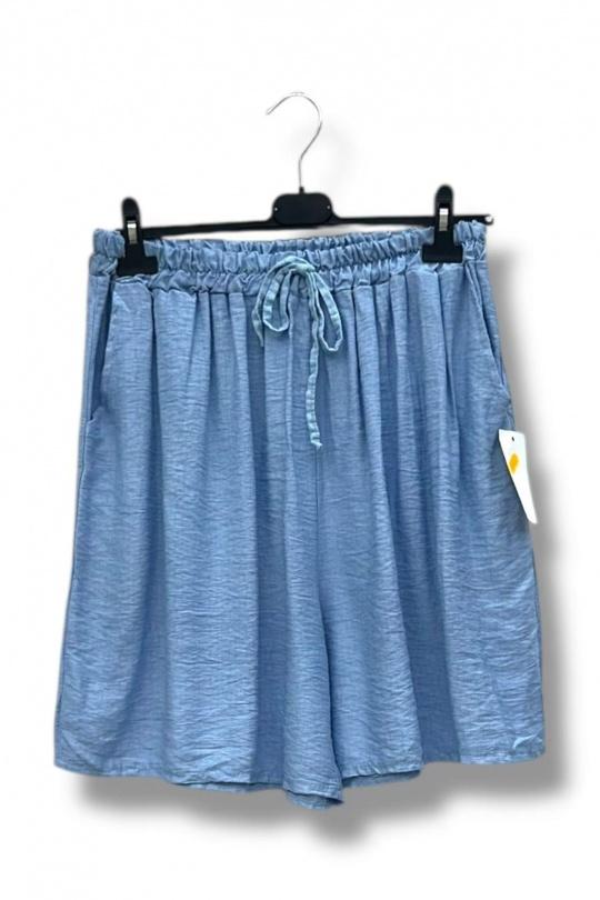 Shorts Donna Azure  / Blue E&F (C&CE Fashion) EF83543.2 Efashion Paris