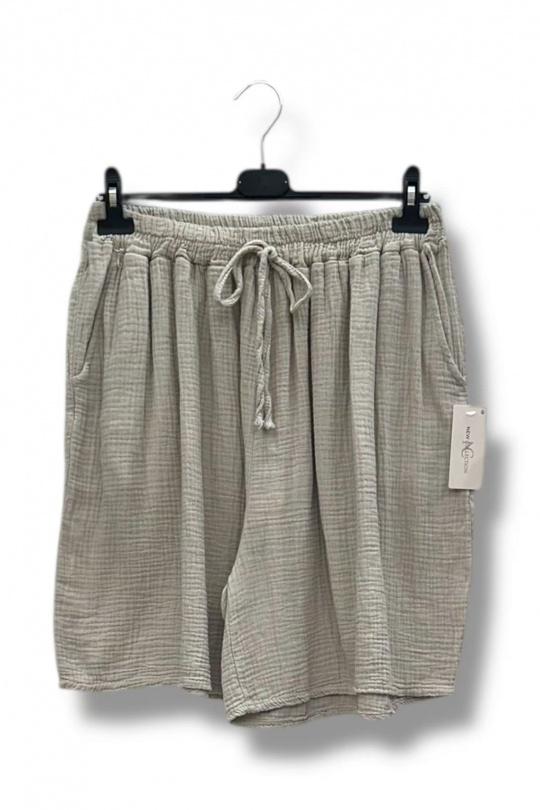 Shorts Femme Beige E&F (C&CE Fashion) EF83543.80 Efashion Paris