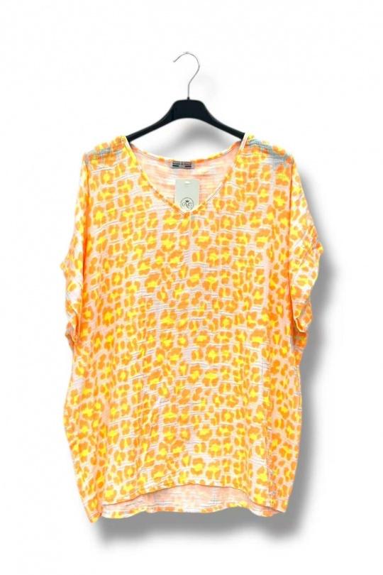 Tops Femme Orange fluo E&F (C&CE Fashion) EF25052 Efashion Paris