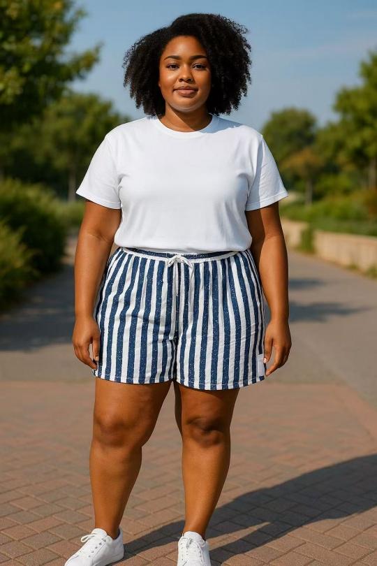 Shorts Femme Blanc E&F (C&CE Fashion) EF835431.7 Efashion Paris