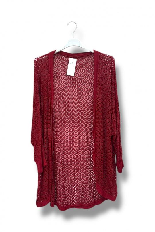 Gilets Femme Bordeaux E&F (C&CE Fashion) EF82322 Efashion Paris