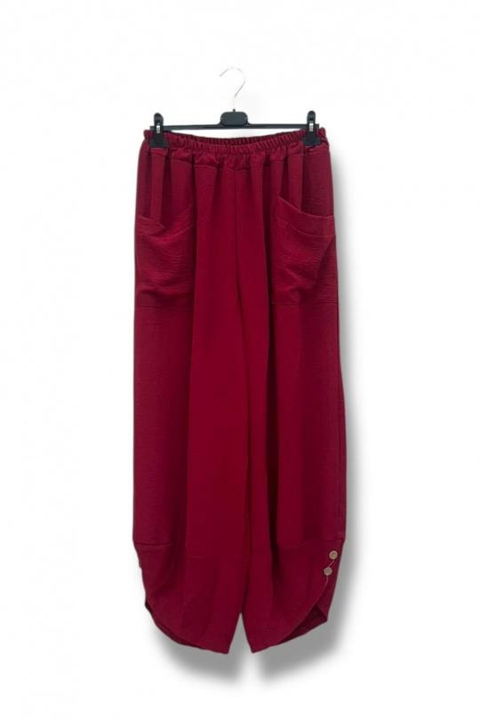 Pantalons Femme Bordeaux E&F (C&CE Fashion) EF25068 Efashion Paris