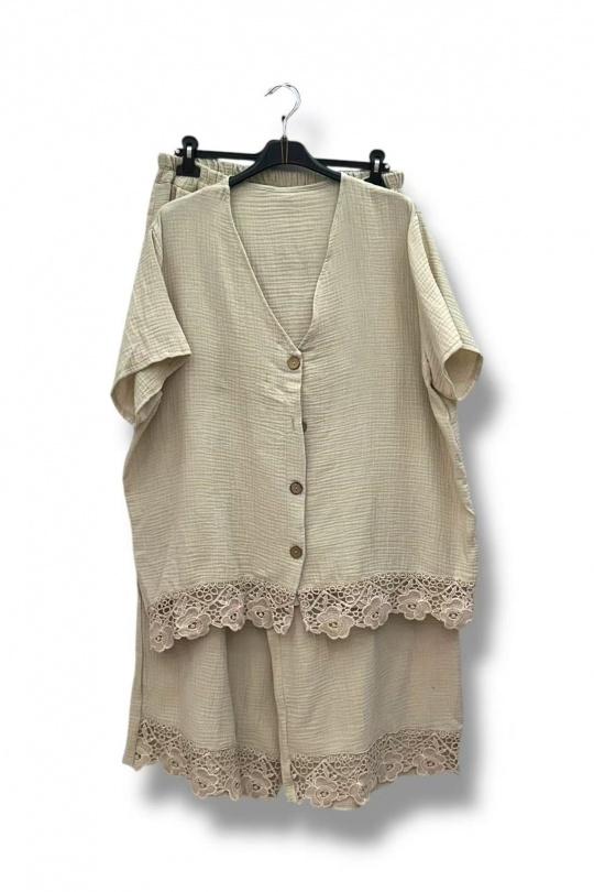 Ensembles Femme Beige E&F (C&CE Fashion) EF12210 Efashion Paris