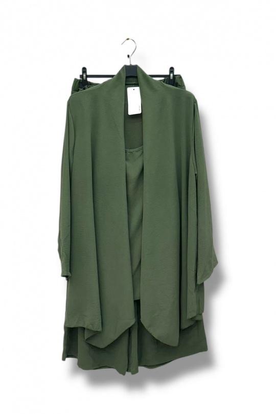 Ensembles Femme Kaki E&F (C&CE Fashion) EF25197 Efashion Paris