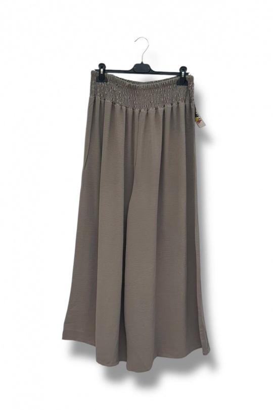 Trousers Women Taupe E&F (C&CE Fashion) EF71202 Efashion Paris