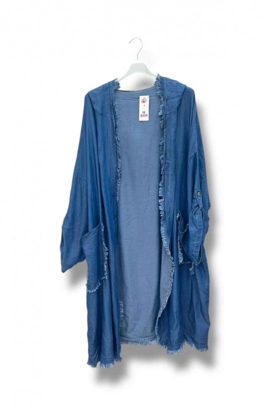 Gilets Femme DENIM BLUE E&F (C&CE Fashion) EF252762 Efashion Paris