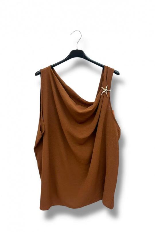 Tops Femme Beige E&F (C&CE Fashion) EF25365 Efashion Paris