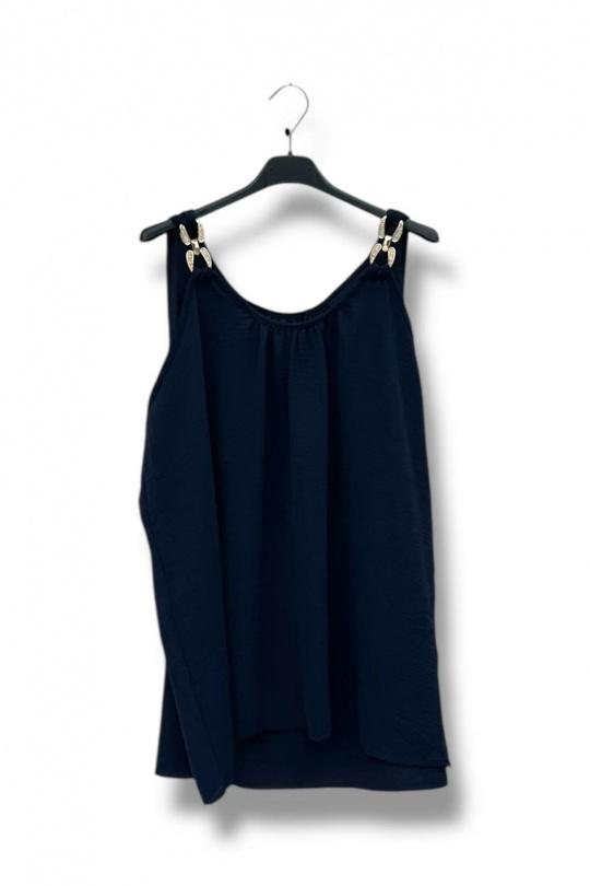 Canotte Donna Navy blue E&F (C&CE Fashion) EF25355 Efashion Paris