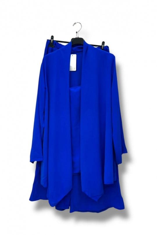 Ensembles Femme Bleu royal E&F (C&CE Fashion) EF25197 Efashion Paris