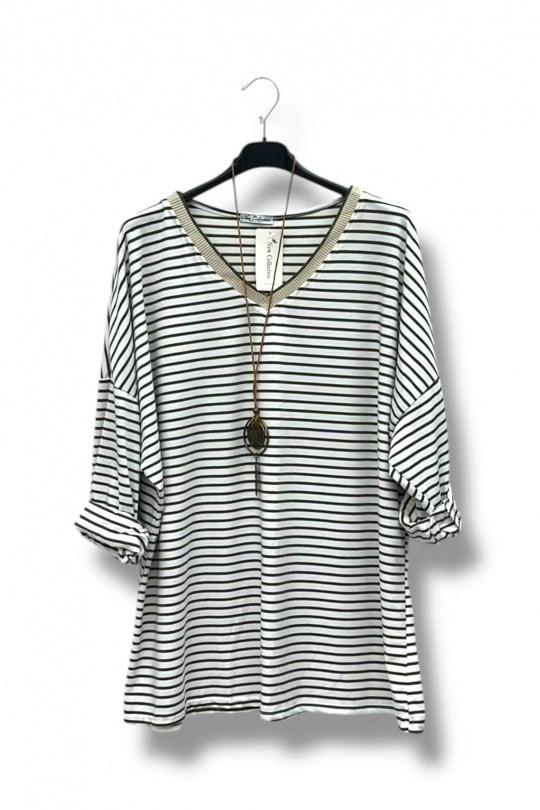 Tops Femme Beige E&F (C&CE Fashion) EF1188 Efashion Paris