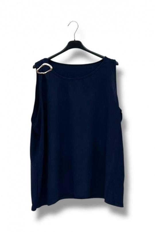 Tops Women Navy blue E&F (C&CE Fashion) EF25537 Efashion Paris