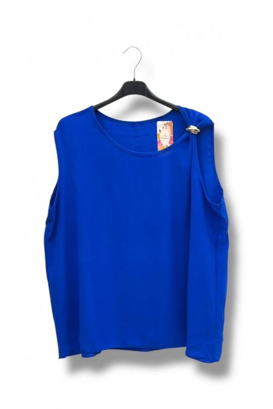 Tops Femme Bleu roi E&F (C&CE Fashion) EF25560 Efashion Paris