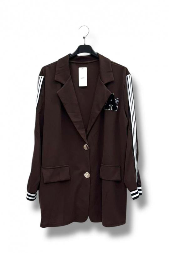 Vestes Femme Chocolat E&F (C&CE Fashion) EF12519 Efashion Paris