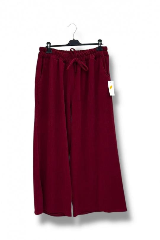 Pantalones Mujer Burgundy E&F (C&CE Fashion) EF83555.5 Efashion Paris