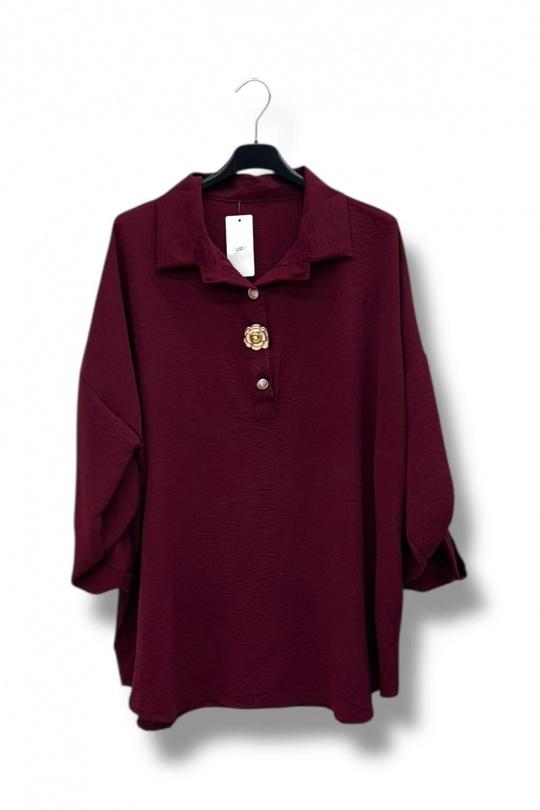 Chemises & blouses Femme Bordeaux E&F (C&CE Fashion) EF12523 Efashion Paris