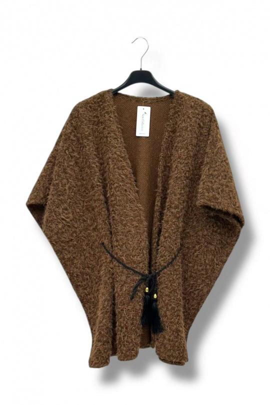 Capes & ponchos Femme Brun E&F (C&CE Fashion) EF12593 Efashion Paris