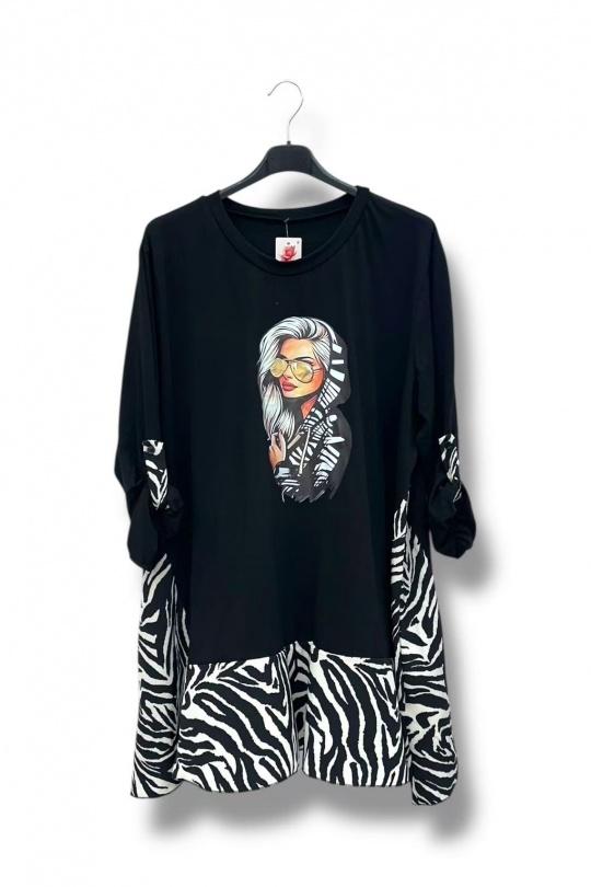 Robes & Combinaisons Femme Motif1 E&F (C&CE Fashion) EF2763-2 Efashion Paris