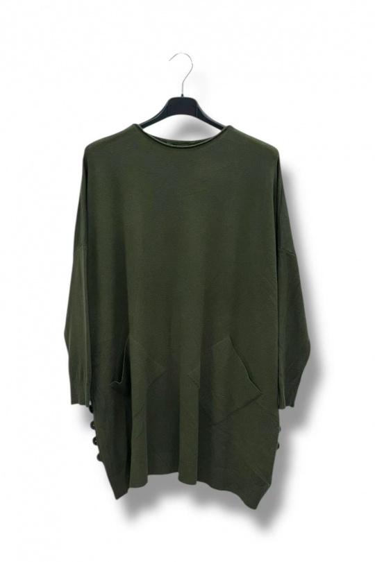 Maglione Donna Khaki E&F (C&CE Fashion) EF1009 Efashion Paris
