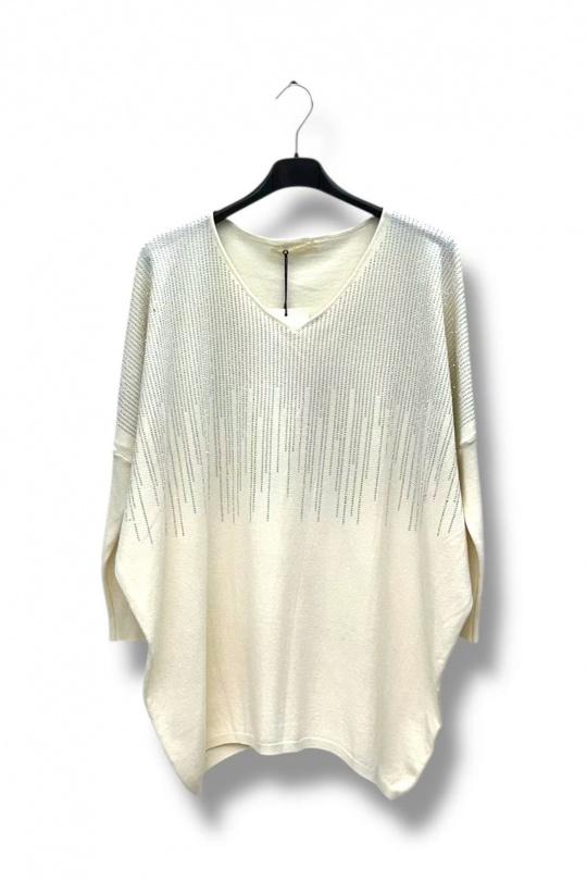 Maglione Donna Ecru/Beige E&F (C&CE Fashion) EF5292 Efashion Paris