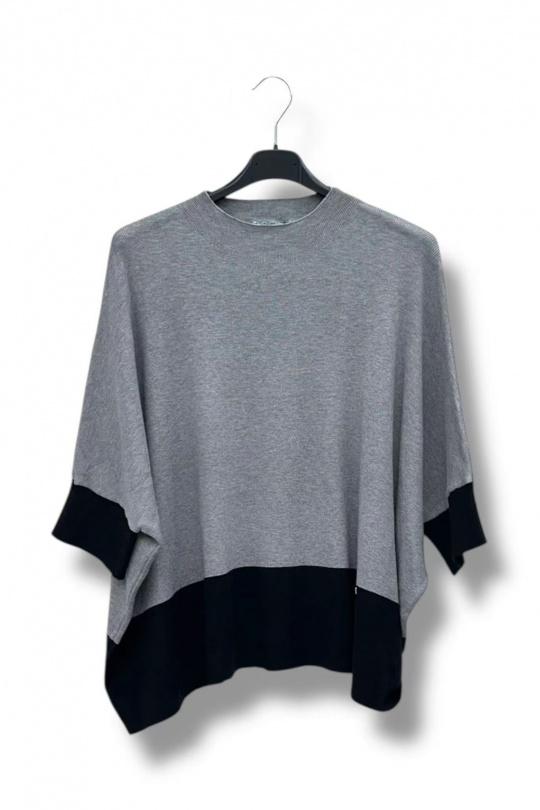 Tops Donna Grey E&F (C&CE Fashion) EF3115-1 Efashion Paris