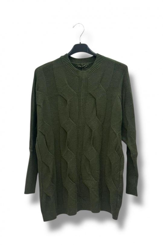 Maglione Donna Khaki E&F (C&CE Fashion) EF3028 Efashion Paris
