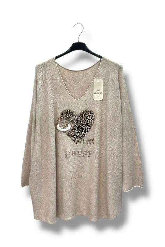 Tops Women Ecru/Beige E&F (C&CE Fashion) EF8638 Efashion Paris