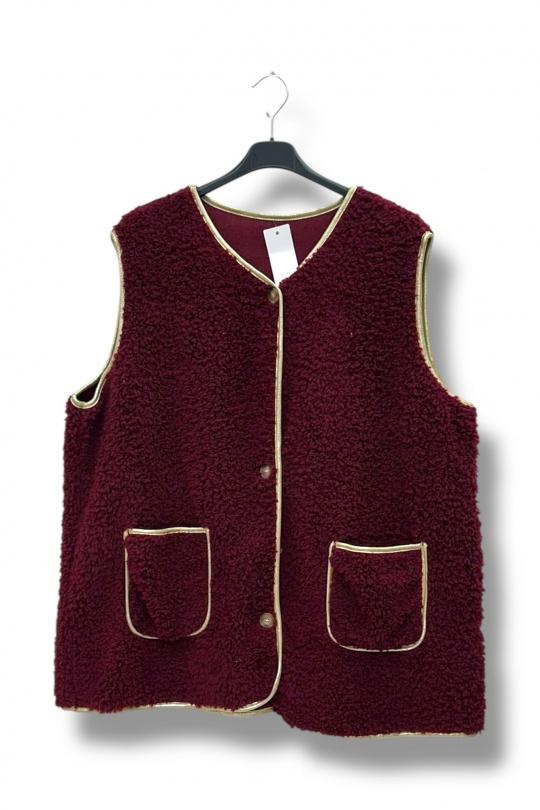 Vestes Femme Bordeaux E&F (C&CE Fashion) EF2399-1 Efashion Paris