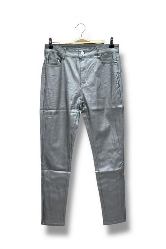Trousers Women Silver E&F (C&CE Fashion) EF5025-21 Efashion Paris