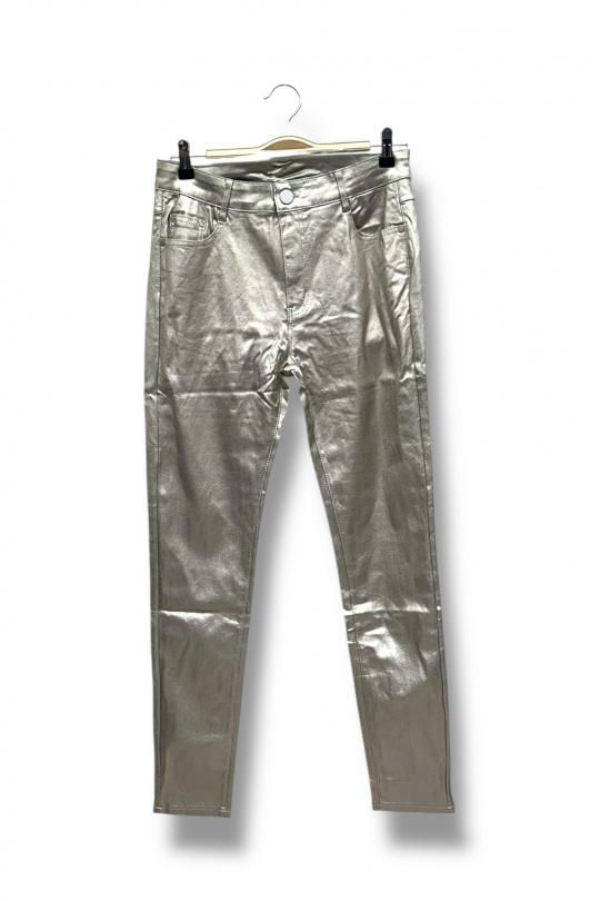 Trousers Women Gold E&F (C&CE Fashion) EF5025-18 Efashion Paris