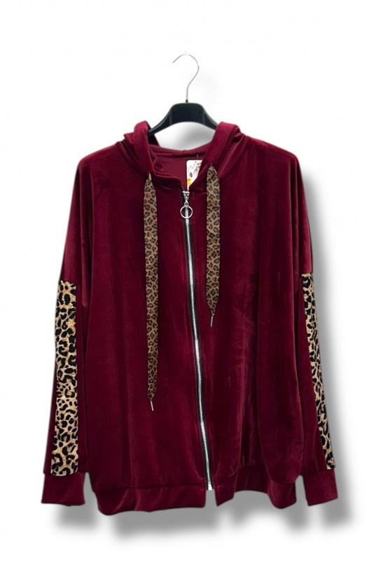 Gilets Femme Bordeaux E&F (C&CE Fashion) EF25603 Efashion Paris