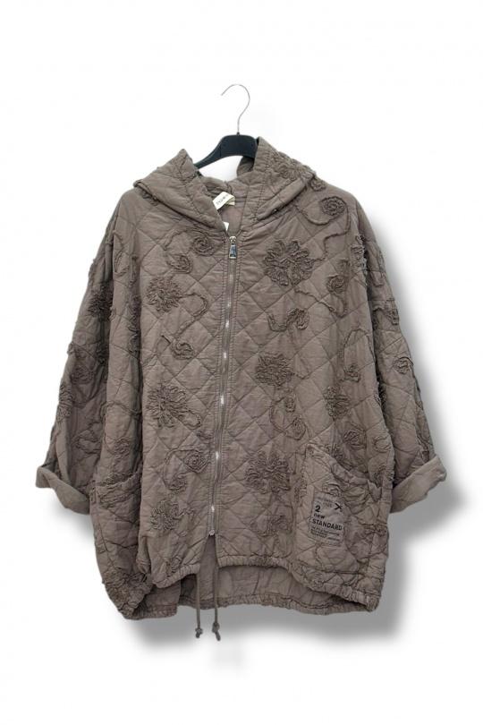 Manteaux Femme Taupe E&F (C&CE Fashion) EF25666-1 Efashion Paris