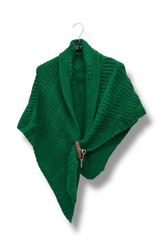 Mantelle e poncho Donna Green E&F (C&CE Fashion) EF38272 Efashion Paris
