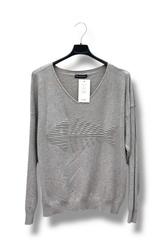 Maglione Donna Beige E&F (C&CE Fashion) EF3366 Efashion Paris