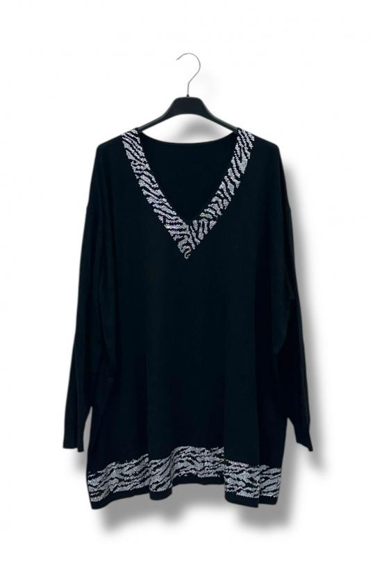 Tops Femme Noir E&F (C&CE Fashion) EF8159 Efashion Paris