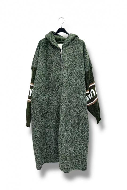 Manteaux Femme Kaki E&F (C&CE Fashion) EF661373 Efashion Paris