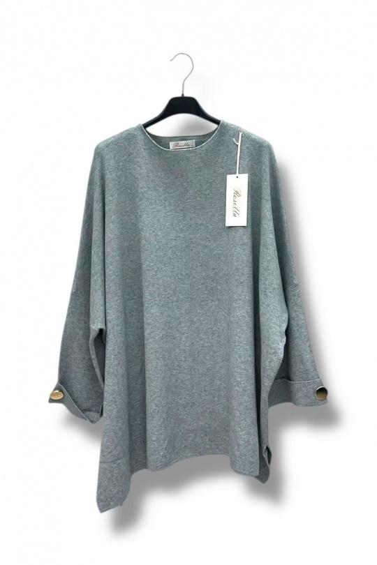 Pulls Femme Gris E&F (C&CE Fashion) EF541 Efashion Paris