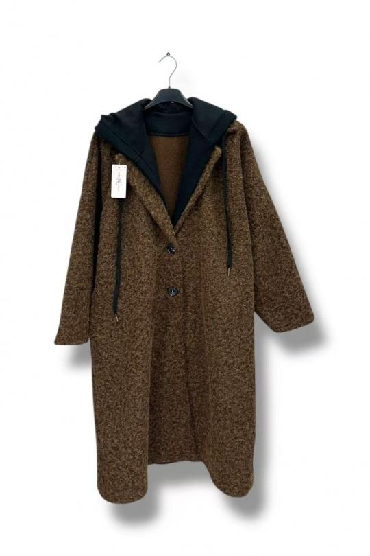 Chaquetas y cazadoras Mujer Chocolate E&F (C&CE Fashion) EF83814 Efashion Paris