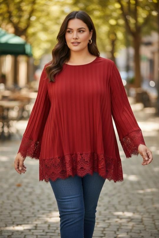 Camicie & camicette Donna Red E&F (C&CE Fashion) EF12855 Efashion Paris