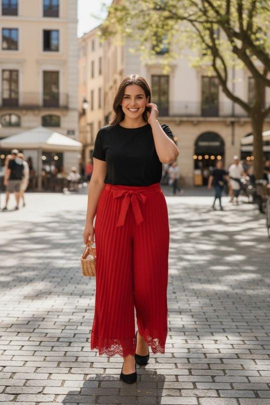 Pantalones Mujer Red E&F (C&CE Fashion) EF12856 Efashion Paris