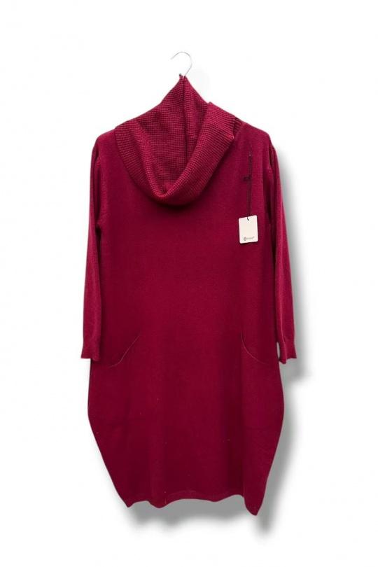 Dresses & Jumpsuits Women Burgundy E&F (C&CE Fashion) EF8088 Efashion Paris