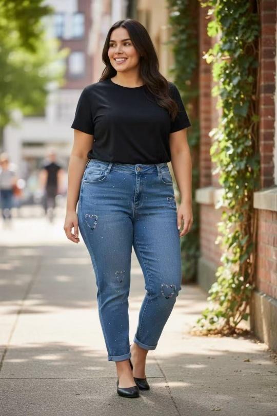 Jeans Donna Jean E&F (C&CE Fashion) EF100J Efashion Paris