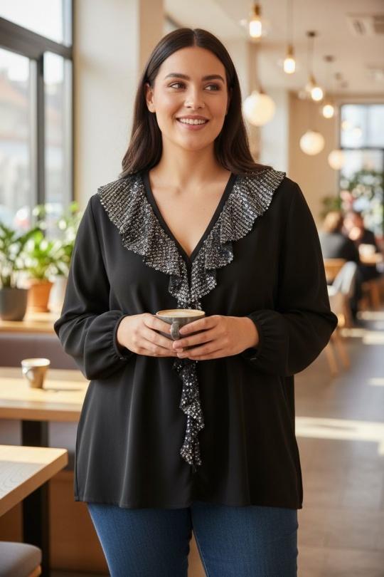 Shirts & blouses  Women Silver E&F (C&CE Fashion) EF6407 Efashion Paris