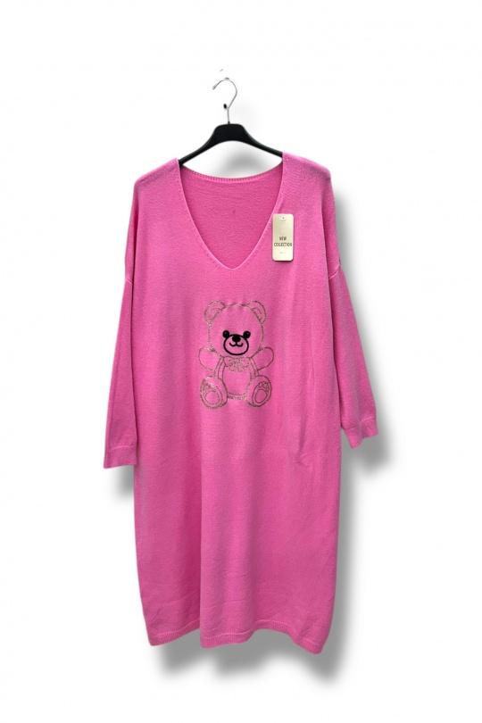Vestidos y Monos Mujer Pink E&F (C&CE Fashion) EF8927 Efashion Paris